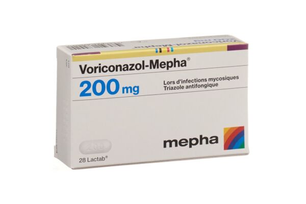 Voriconazol-Mepha Lactab 200 mg 28 pce