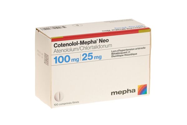 Cotenolol-Mepha Neo Filmtabl 100/25 100 Stk