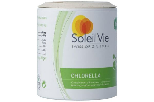 Soleil Vie Chlorella Tabl 500 mg aus biologischer Wasserkultur 180 Stk