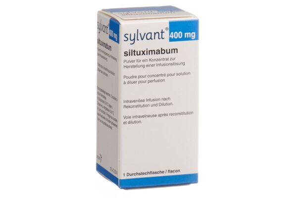 Sylvant subst sèche 400 mg flac