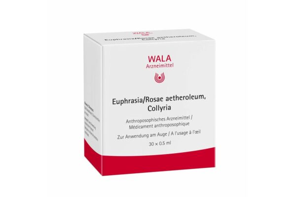 Wala euphrasia/rosae aetherolum gtt opht (nouveau) 30 monodos 0.5 ml