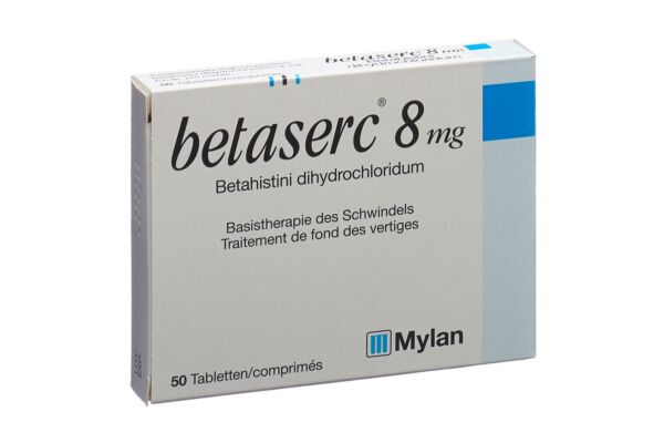 Betaserc cpr 8 mg 50 pce