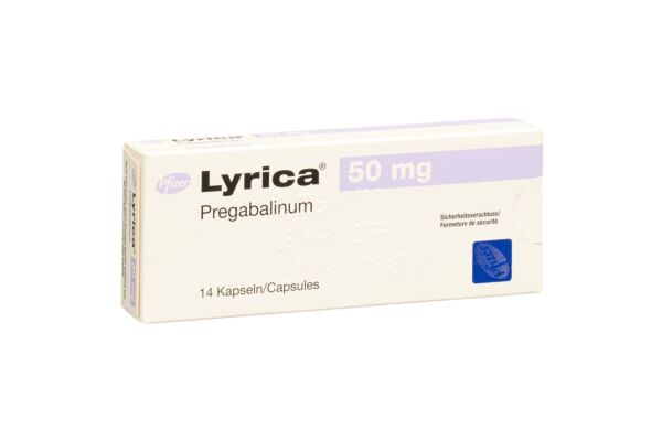Lyrica Kaps 50 mg 14 Stk