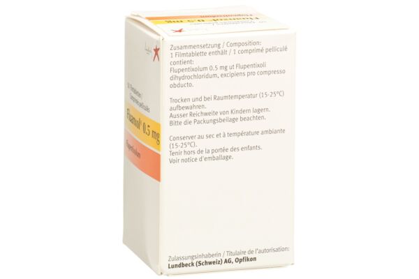Fluanxol cpr pell 0.5 mg bte 50 pce