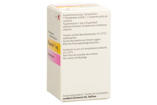 Fluanxol cpr pell 1 mg bte 50 pce