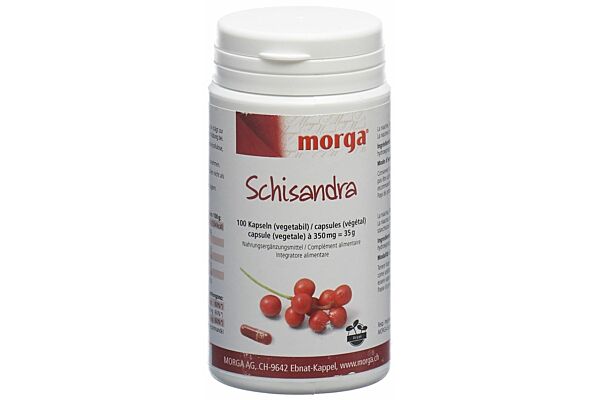 Morga schisandra capsules végétale bte 100 pce