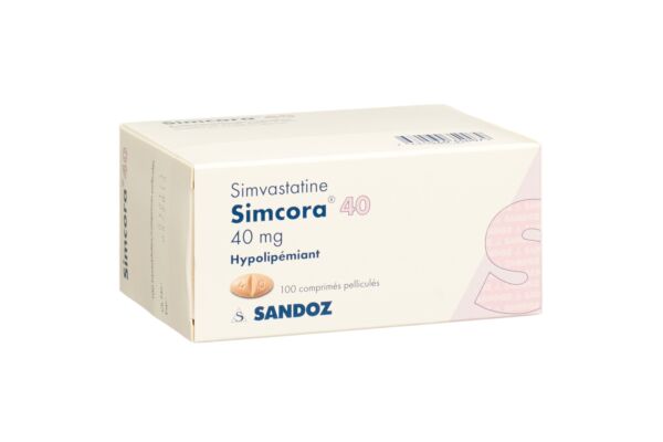 Simcora Filmtabl 40 mg 100 Stk