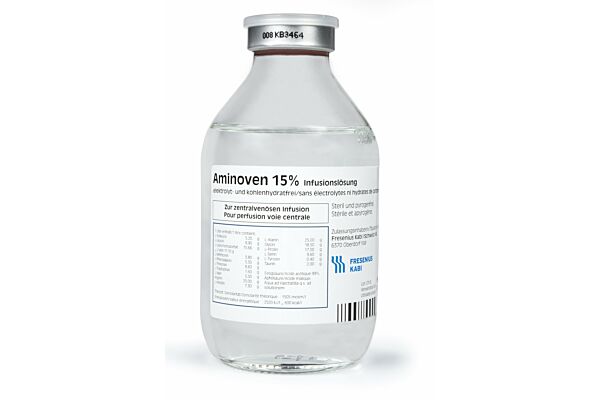 Aminoven Inf Lös 15 % 250ml 10 Fl 250 ml