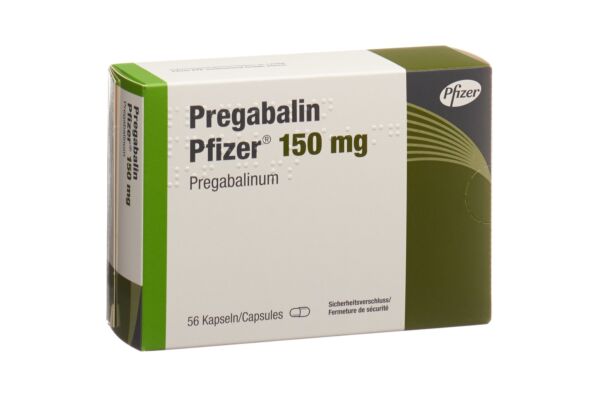 Pregabalin Pfizer caps 150 mg 56 pce