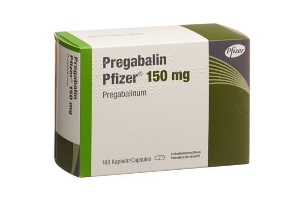 Pregabalin Pfizer caps 150 mg 168 pce