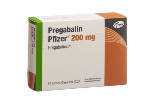 Pregabalin Pfizer caps 200 mg 84 pce