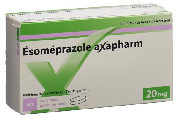 Ésoméprazole Axapharm cpr pell 20 mg 60 pce
