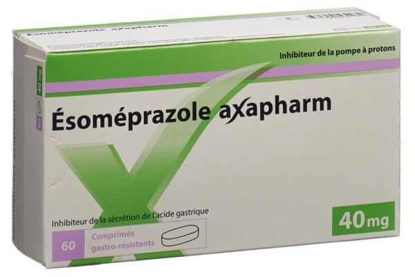 Ésoméprazole Axapharm cpr pell 40 mg 60 pce