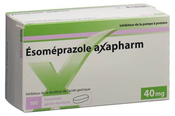 Ésoméprazole Axapharm cpr pell 40 mg 100 pce