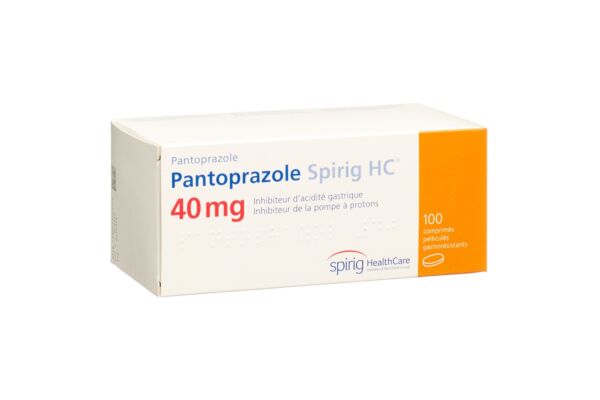 Pantoprazole Spirig HC cpr 40 mg 100 pce