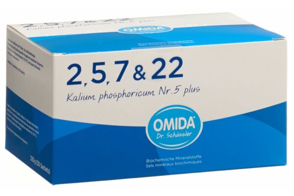 Omida Schüssler Nr5 Kalium phosphoricum plus Plv Btl 30 Stk