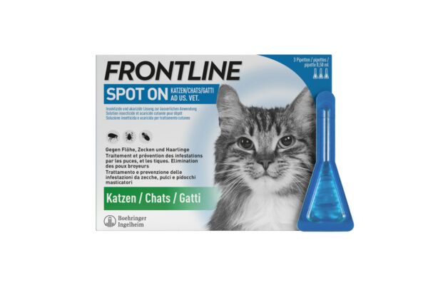 Frontline spot on chat liste D 3 x 0.5 ml