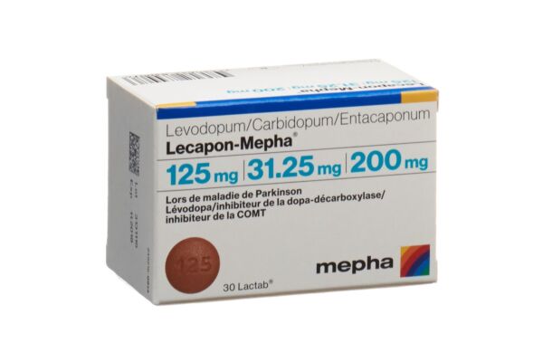Lecapon-Mepha Lactab 125mg/31.25mg/200mg 30 Stk