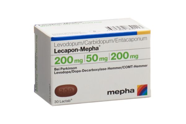 Lecapon-Mepha Lactab 200mg/50mg/200mg 30 pce