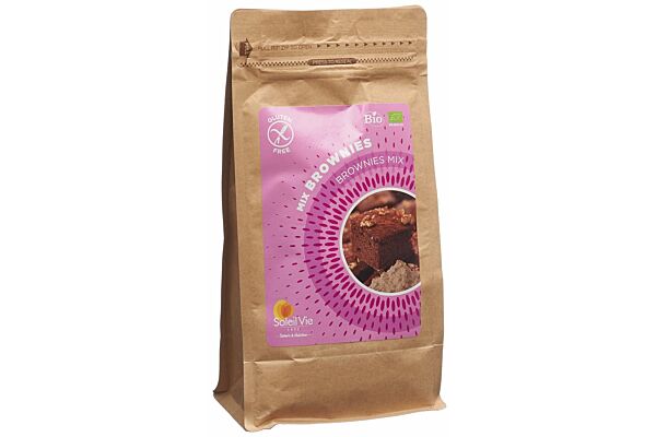 Soleil Vie Brownies Mix Bio glutenfrei 500 g
