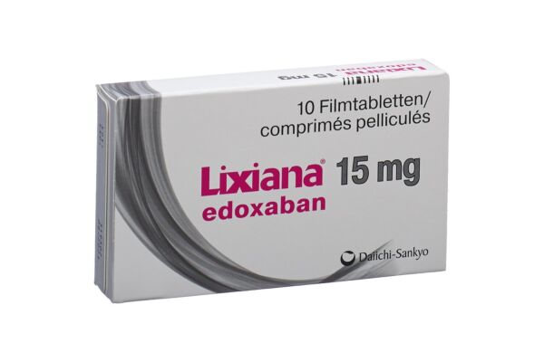 Lixiana cpr pell 15 mg 10 pce