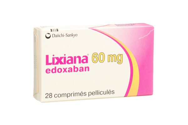 Lixiana cpr pell 60 mg 28 pce