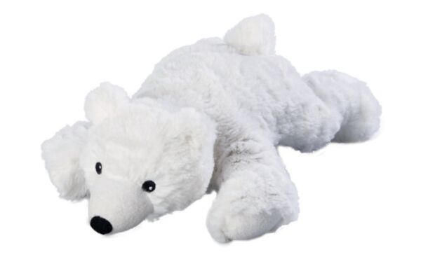WARMIES peluche réchauffante ours polaire, rembourrage à la lavande