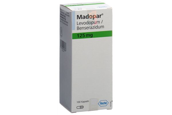 Madopar Kaps 125 mg 100 Stk