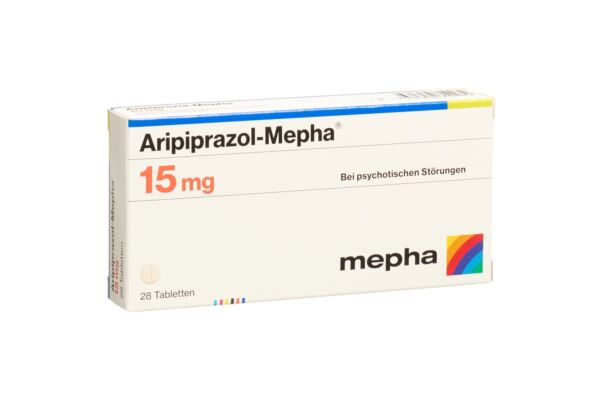 Aripiprazol-Mepha Tabl 15 mg 28 Stk