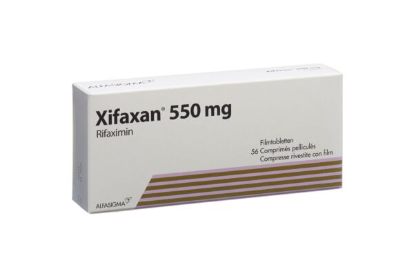 Xifaxan cpr pell 550 mg 56 pce