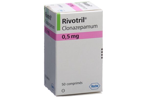 Rivotril cpr 0.5 mg fl 50 pce