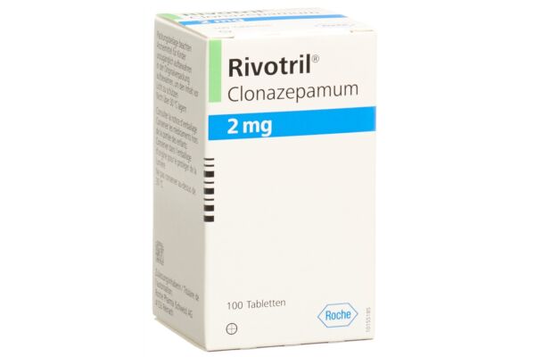 Rivotril Tabl 2 mg Fl 100 Stk