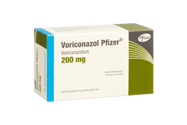 Voriconazol Pfizer cpr pell 200 mg 28 pce