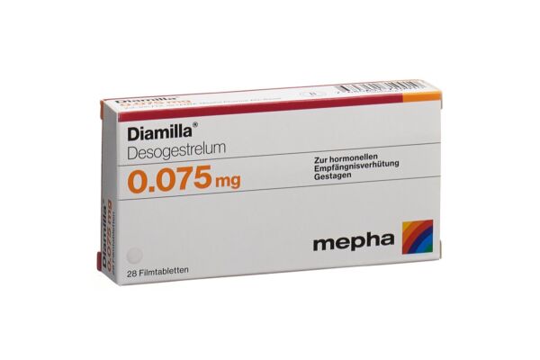 Diamilla cpr pell 0.075 mg 28 pce