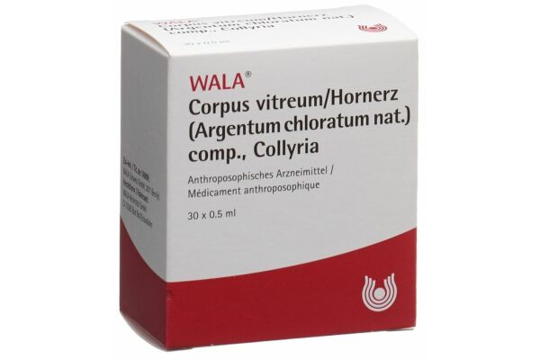 Wala Corpus vitreum/Hornerz (Argentum chloratum nat.) comp. Gtt Opht 30 x 0.5 ml