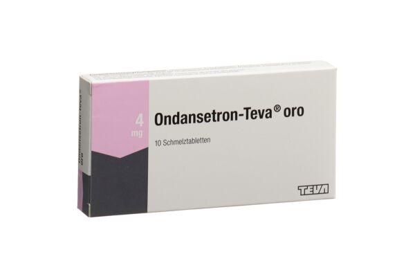 Ondansetron-Teva oro Schmelztabl 4 mg Btl 10 Stk