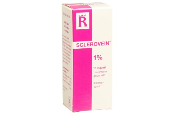 Sclerovein Inj Lös 1 % i.v. Durchstf 30 ml