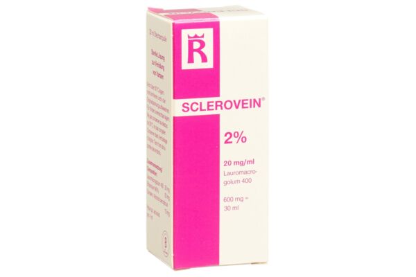 Sclerovein Inj Lös 2 % i.v. Durchstf 30 ml