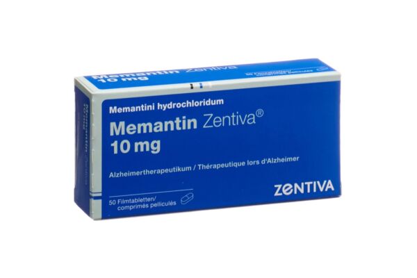 Memantin Zentiva Filmtabl 10 mg 50 Stk