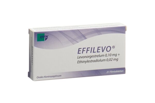 Effilevo Filmtabl 0.10 mg/ 0.02 mg 21 Stk