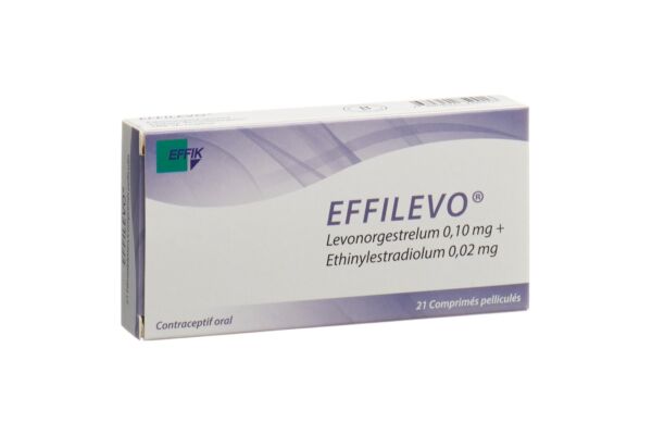 Effilevo cpr pell 0.10 mg/ 0.02 mg 21 pce