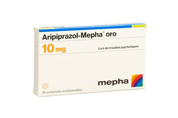 Aripiprazol-Mepha oro Schmelztabl 10 mg 28 Stk