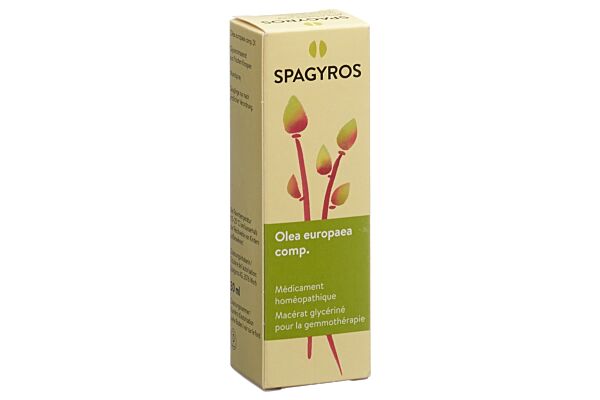 Spagyros Gemmo Comp olea europaea mac glyc 1 D spr 30 ml