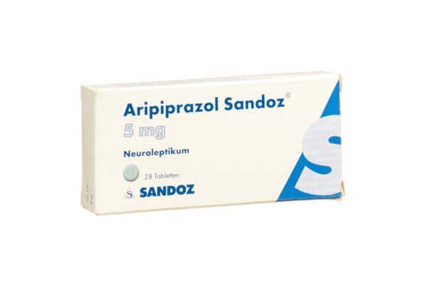 Aripiprazol Sandoz Tabl 5 mg 28 Stk