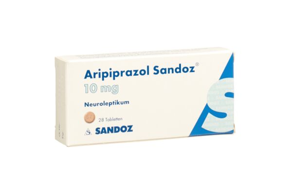Aripiprazol Sandoz Tabl 10 mg 28 Stk