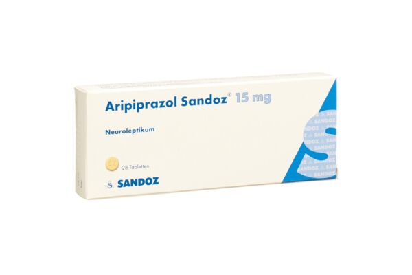 Aripiprazole Sandoz cpr 15 mg 28 pce