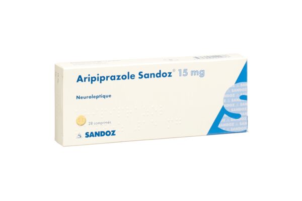 Aripiprazol Sandoz Tabl 15 mg 28 Stk