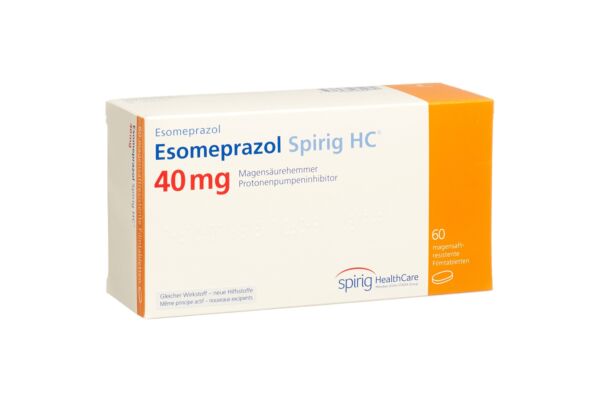 Esomeprazol Spirig HC Tabl 40 mg 60 Stk