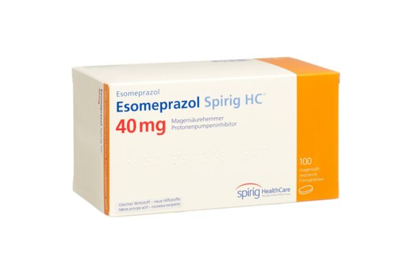 Esomeprazol Spirig HC Tabl 40 mg 100 Stk