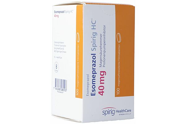 Esomeprazol Spirig HC Tabl 40 mg Ds 100 Stk